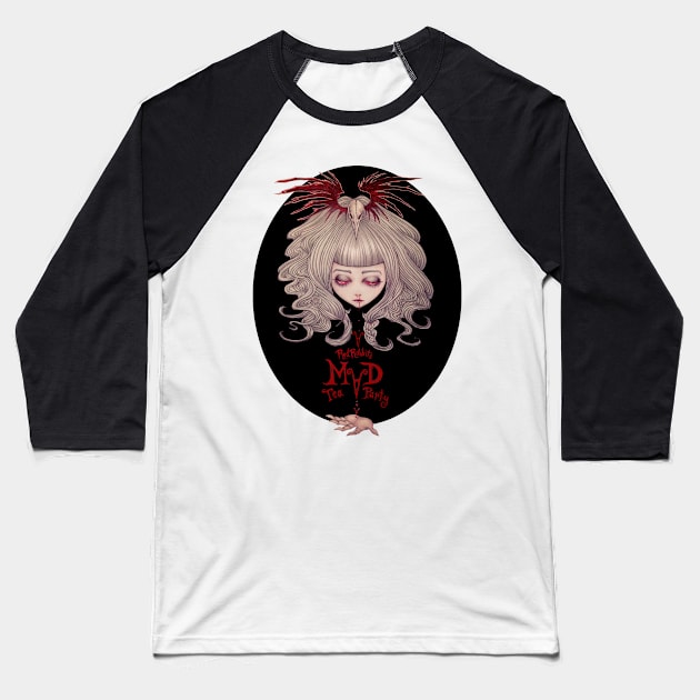 Alice in Red Baseball T-Shirt by Megan Darrough